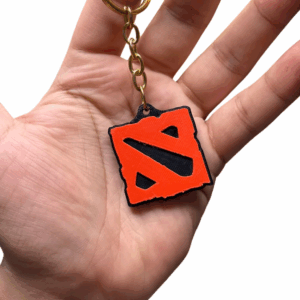 Dota 2 Logo Keychain and Bag Charm (Pro-gamer Series)