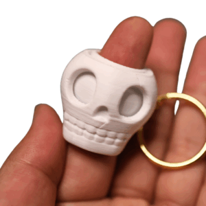 Mr. Khopdu Skull Fidget Keychain & Bag Charm