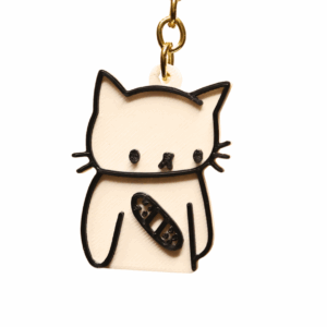 The Healing a.k.a. BooBoo Cat Bandaid Keychain & Bag Charm