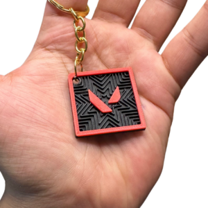 Valorant Logo Keychain & Bag Charm (Pro-gamer Series)