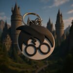 Minimalistic Harry Potter Keychain / Bag Charm