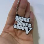 GTA 5 (Logo) Keychain / Bag Charm