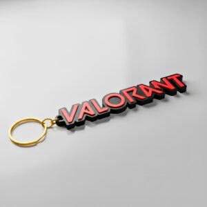 Valorant Logo (Long Format) Pro-gamer Series Keychain