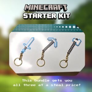 Minecraft Bundle Kit: Axe, Sword, Pickaxe