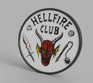 Hellfire Club Stranger Things Coaster