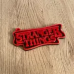 Stranger Things Logo Keychain (B)